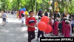 Aşgabatda halkara çagalar güni bellenýär (arhiw suraty) 