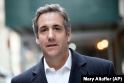 Michael Cohen, U.S. President Donald Trump's attorney, whose offices were raided by the FBI in April
