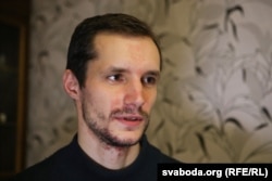 Сяргей Пальчэўскі неўзабаве пасьля вызваленьня ў 2017 годзе