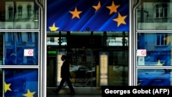 Ulaz u sedište Evropske komisije u Briselu, arhivska fotografija iz 2020.