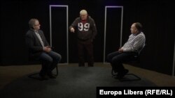 Petru Macovei (s), Vasile Botnaru (c) și Anatolie Golea (d)