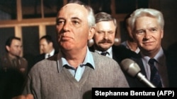 Mihail Gorbaciov după lovitura de stat militară eșuată din august 1991
