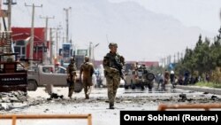 کاروان نیروهای خارجی به تاریخ May 31, 2019 در منطقه یکه توت شهر کابل هدف حمله انتحاری قرار گرفت