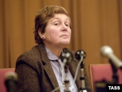 Svetlana Alliluyeva, la o conferinţă de presă, 2 februarie 1984