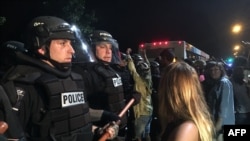 Protest protiv policijskog nasilja nad Afroamerikancima, 20. septembar 2016, Šarlot