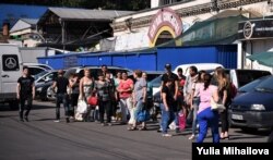 Очереди на проезжей части