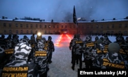 In the January 28 spectacle, 600 members swore an oath to clean the streets of illegal alcohol, drug traffickers, and illegal gambling establishments.