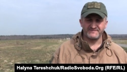 Іраклій Курасбедіані на Яворівському полігоні. Львівщина, 2015 рік