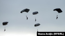 Vežbe na poligonu Nikinci, 2014.