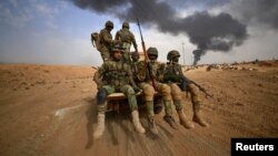 Şiə Xalq Səfərbərlik Qüvvələri Əl-Qaim şəhərinə doğru irəliləyir. 2017