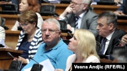 Vojislav Šešelj u Parlamentu Srbije, 09.08.2016.