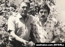 Baba we Kerim Annanowlar. Arhiw suraty.