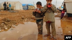 Сириядагы согуштан качкандар жашачу лагерь