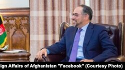 صلاح الدین ربانی رهبر حزب حمعیت اسلامی افغانستان