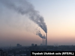 Бишкектин Жылуулук электр борбору. 9-январь, 2020-жыл.