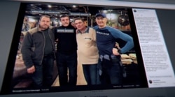 Фото зі сторінки Олександра Ходаковського на кримському паруснику, разом з іншими фігурантами справи MH17