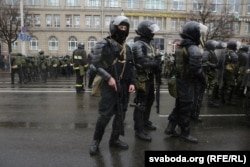 Сілавікі на Дзень Волі ў 2017 годзе