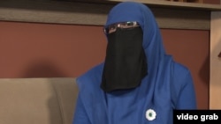 Боснийская мусульманка в никабе.