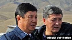 Өкмөт башчы Сариев, транспорт министри Малабаев