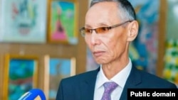 «Ағартушы» республикалық қоғамдық бірлестігінің төрағасы Өмір Шыныбекұлы.