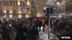 Protest u Beogradu, 15. decembar