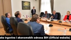 Šarović i Ljajić o kosovskim carinama su razgovarali u Sarajevu, 27. maja