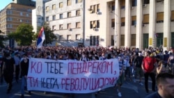 Protest protiv epidemioloških mera u Novom Sadu, 8. jul