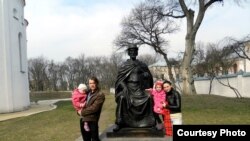 Семья Викарчук. Весна 2015 года