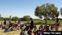 په هلمند کې یو ښوونځی