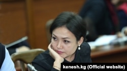 Аида Касымалиева.
