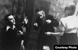 Robin Livio (Ruben Levy) la o punere în scenă a spectacolului cu „Dibuk” (Col. Victor Liviot)