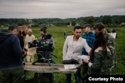 Во время съемок "Александр Пересвет - Куликово эхо".