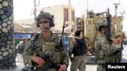 АКШнын аскерлери Ооганстандын Фарах провинциясында. 19-май, 2018-жыл.