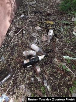 Мәчет төзеләсе урындагы чүплек