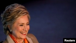 Кандидат на пост президента США в 2016 году Хиллари Клинтон.