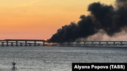 Удари по Кримському мосту, жовтень 2022 року