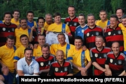 Футбольні команди депутатів Верховної Ради України та Бундестагу