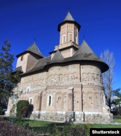 Румунія. Церква Пречистої Богородиці, в якій певний час перебувала труна з тілом гетьмана Івана Мазепи до остаточного перепоховання у храмі Святого Георгія, місто Галац