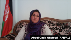 Masooma Anwari, the head of the provincial women’s directorate in Ghor.