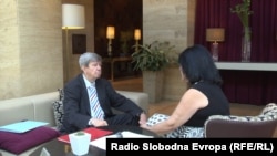 Eduard Kukan u razgovoru sa novinarkom RSE Brankom Trivić, Beograd, 9. juli 2016.