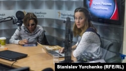 Катерина Некреча, журналістка та ведуча проекту Крим.Реалії, Київ, 2017 рік