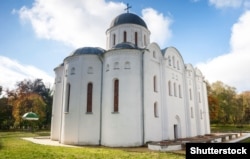 Собор Бориса й Гліба (Борисоглібський собор) в Чернігові часів України-Русі. Пам'ятка архітектури початку XII століття