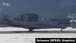 Втративши можливість використовувати звичний для себе літак, Тарас Козак одразу знайшов йому заміну – Embraer 650 з бортовим номером ОЕ-ITA