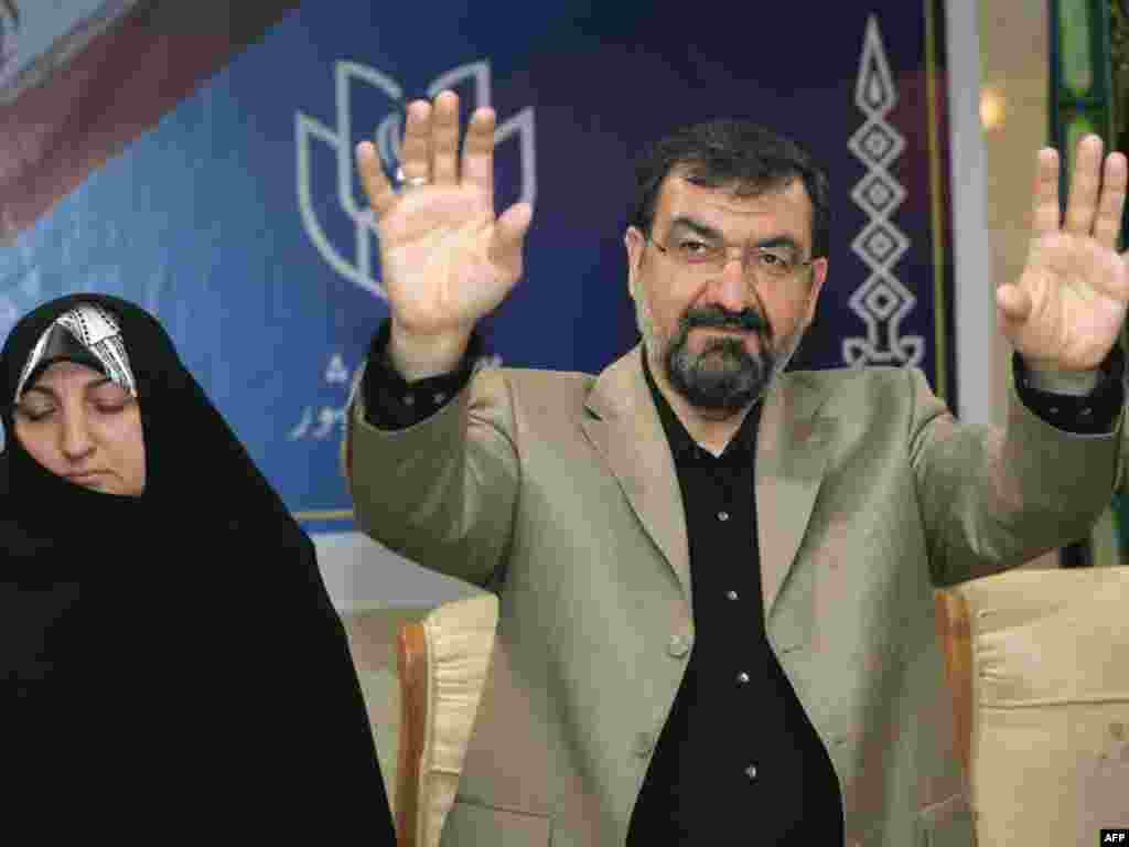 A DARK-HORSE CANDIDATE: Mohsen Rezai, born in 1954, is a former senior IRGC commander. He ran in the 2009 presidential election, garnering less than 2 percent of the vote, after running a campaign that blasted Ahmadinejad's mismanagement of the economy. Rezai is not considered a strong or charismatic candidate.