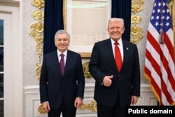 Өзбекстан жана АКШ президенттеринин Вашингтондогу жолугушуусу. 6-ноябрь, 2025-жыл.