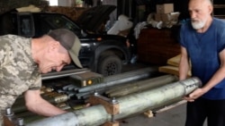 Never Too Old To Fight, Say Ukraine's 'Steppe Wolves' Volunteers