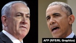 აშშ-ის პრეზიდენტი ბარაკ ობამა და ისრაელის პრემიერ-მინისტრი ბენიამინ ნეთანიაჰუ