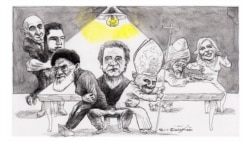 عارف در مهمانی‌اش از سربلندی و نجات ایران می‌گوید