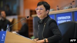 Еврокомесарката за проширување Марта Кос 