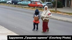 Prosjaci na ulicama Skoplja (arhivska fotografija)